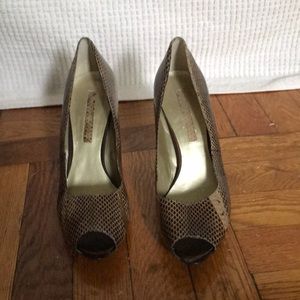 Bandolino Snakeskin Heels